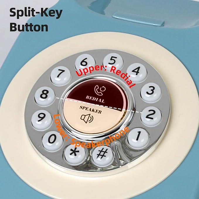 Retro BlueTooth Rotary Phone